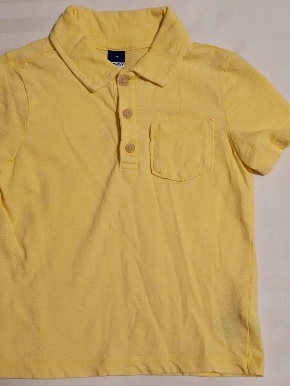 Old Navy Bundle of 4 Short Sleeve Polo Shirts Toddler Boys Size 3T